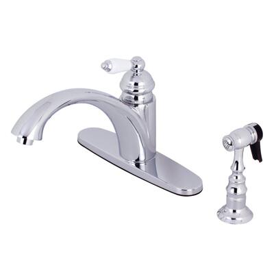 Kingston Brass Vintage 1.8 GPM Standard Kitchen Faucet - Includes Side