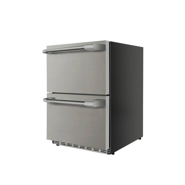 Shop Thor Kitchen Hrf2401u 24 Wide 5 3 Cu Ft Outdoor Approved
