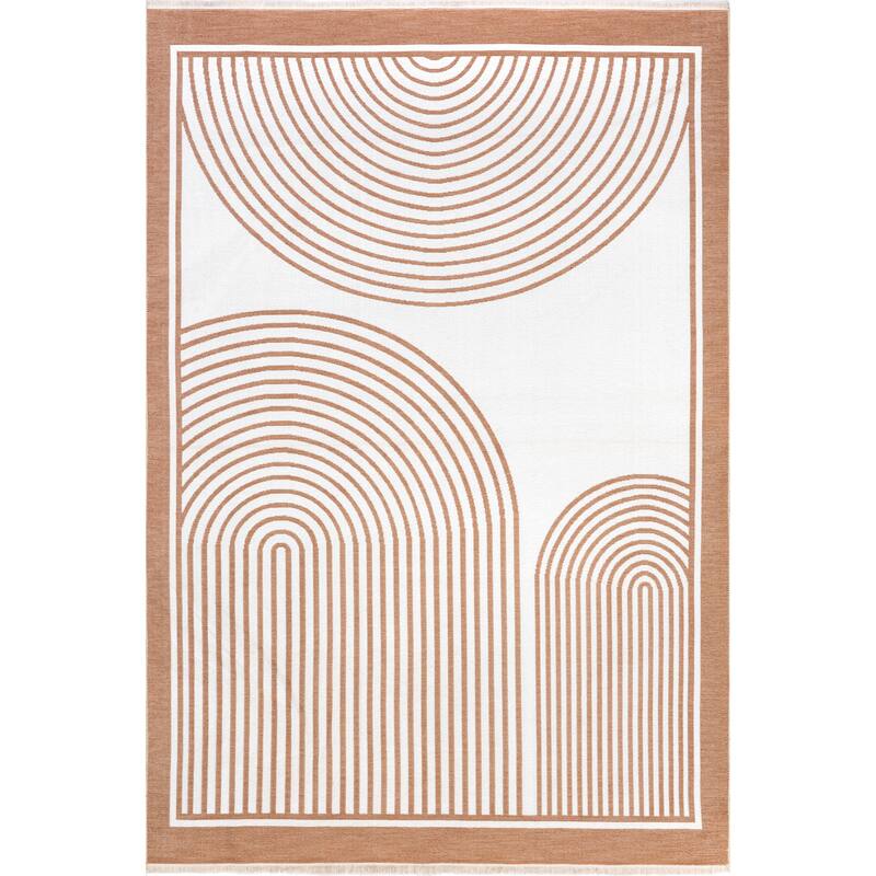 Nuloom Malayah SuperiorWash Geometric Reversible Area Rug
