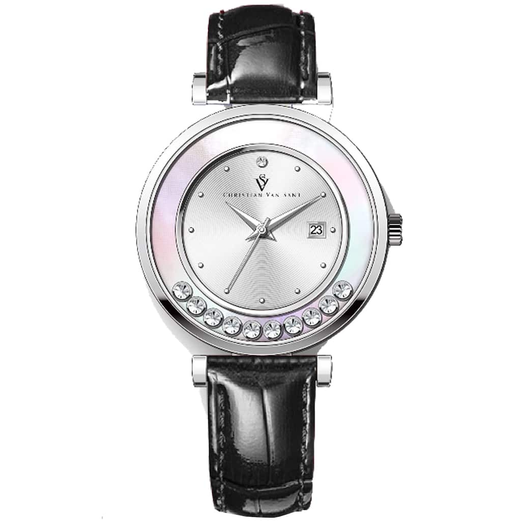 Christian Van Sant Women's Bria Silver Dial Watch - CV3810 - 6 (36)