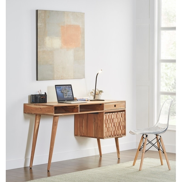 timber office desk