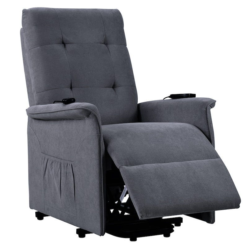Power Lift Chair with Adjustable Massage Function, Recliner Chair