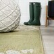 preview thumbnail 120 of 119, JONATHAN Y Marvao Modern Floral Textured Weave Indoor/Outdoor Area Rug