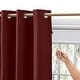 preview thumbnail 30 of 30, Ultimate Blackout 45-inch Short Length Grommet Curtain Panel