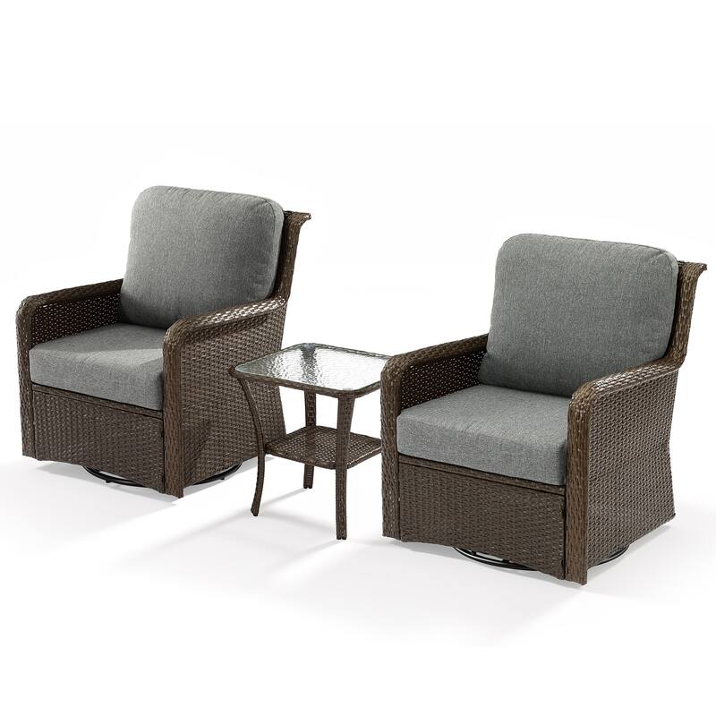 Patio Conversation Sets With Cushions