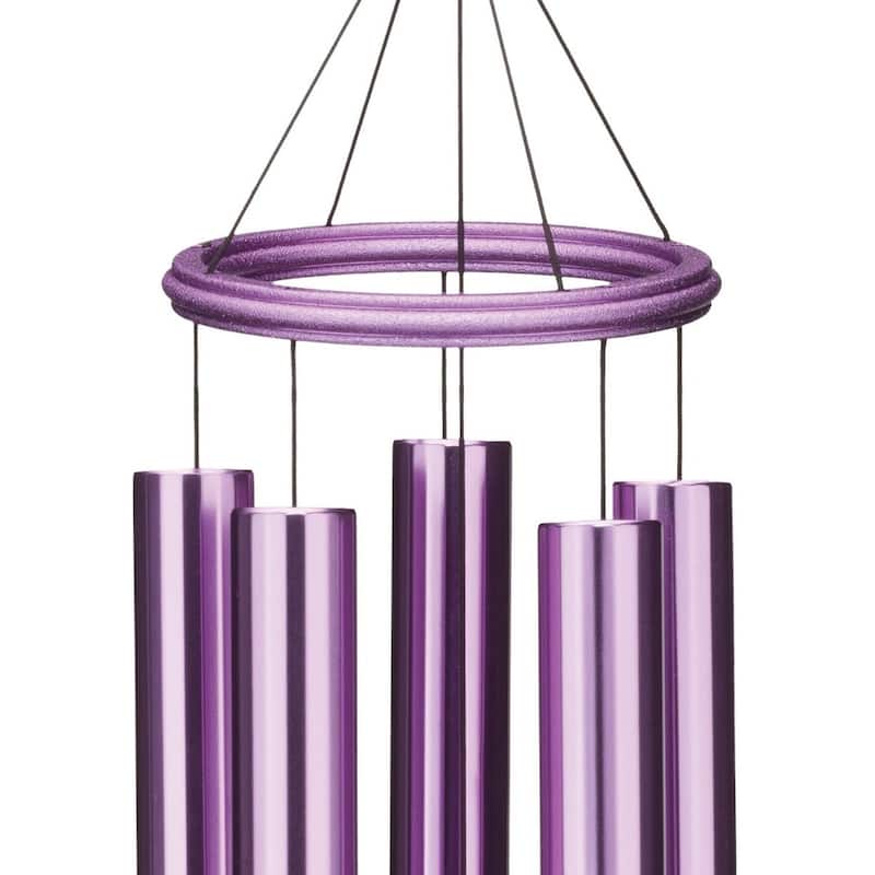 Zen Crystal Chime 22" - Rose
