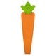 preview thumbnail 9 of 12, Glitzhome 42"H Easter Wooden Metal Carrot Bunny Porch Sign Spring Gifts