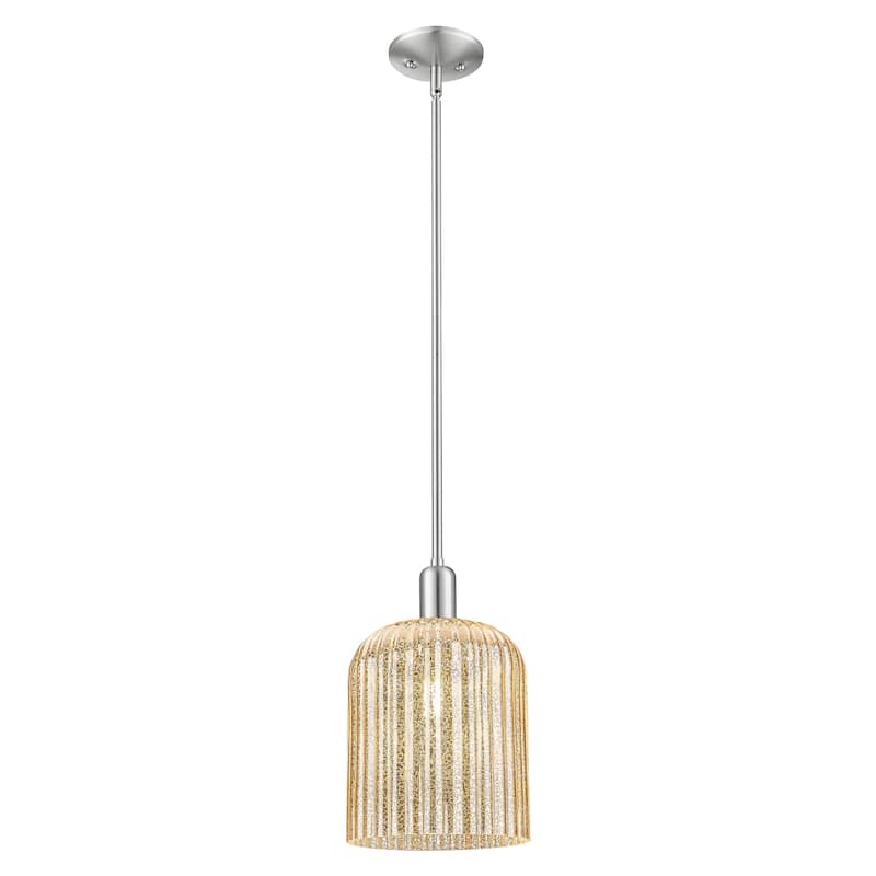 Innovations Lighting 716-1S-G559-8ME Bridal Veil 8" Wide Mini Pendant