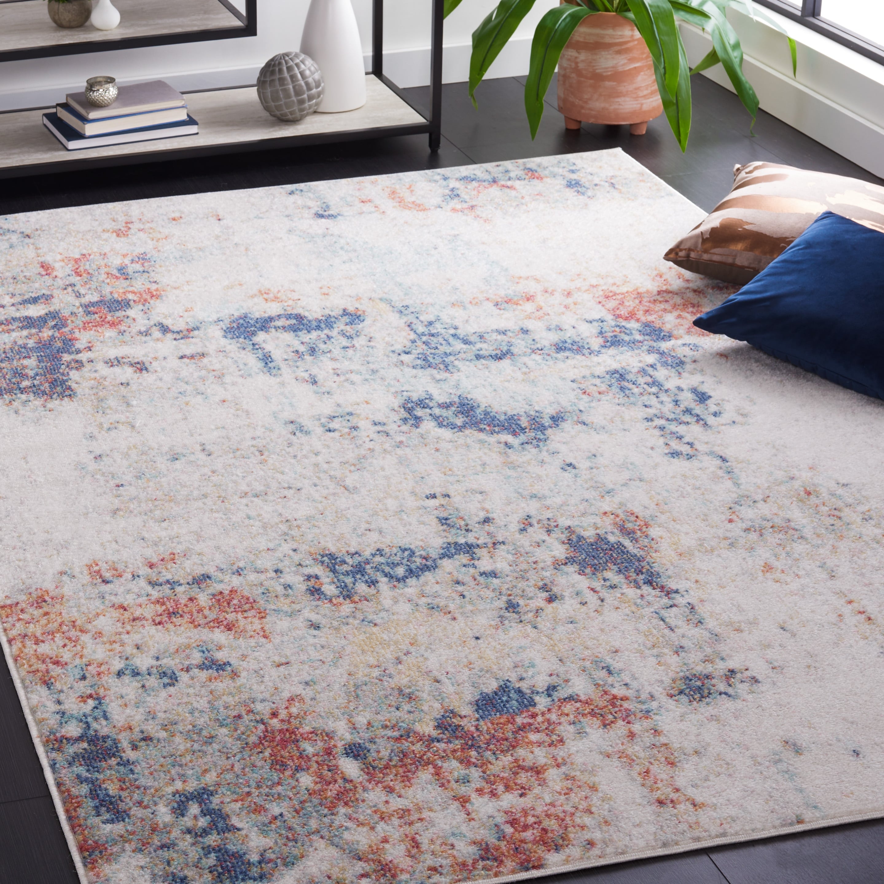 SAFAVIEH Phoenix Schorena Modern Abstract Rug