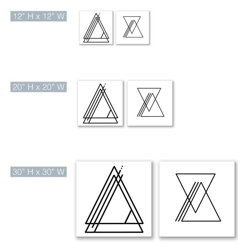 'Ink.Letter.Love XIII & XIV' Canvas Wall Art Set by Corey Morrow