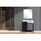 preview thumbnail 152 of 157, Lexora Zilara Bathroom Vanity Complete Set in Black and Grey with Faucet