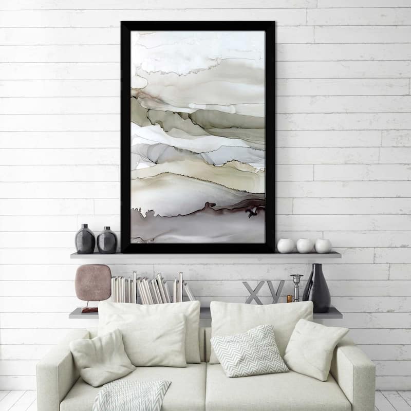 "Shifting Currents I (Vertical)" by Carol Robinson Print on Acrylic
