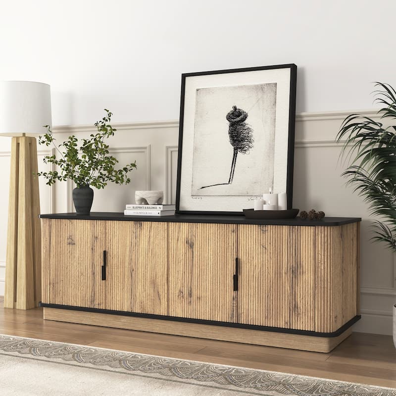 Multi-functional MDF Sideboard for Modern Homes