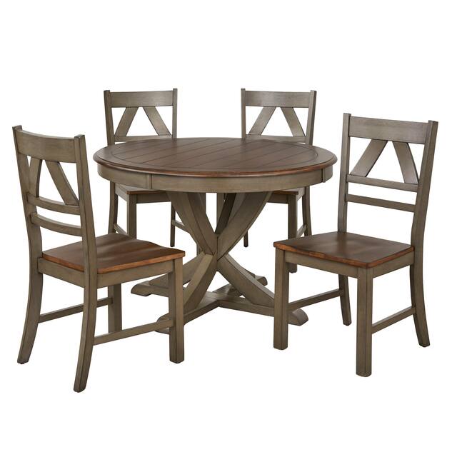 Simple Living Vintner Country Style Dining Set