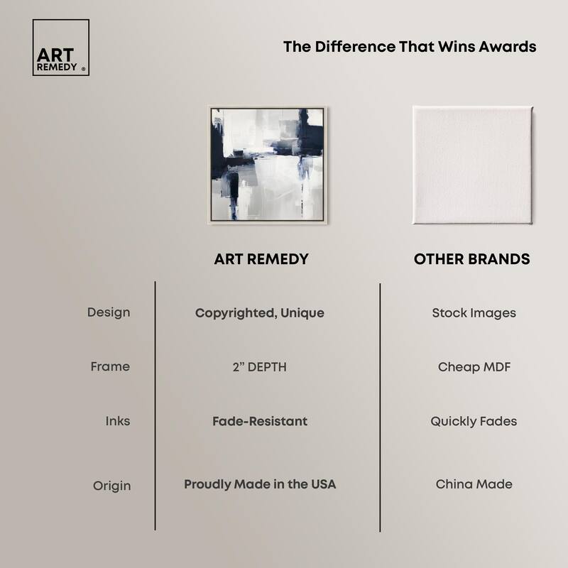 Porcelain Blue on White II Canvas by Art Remedy