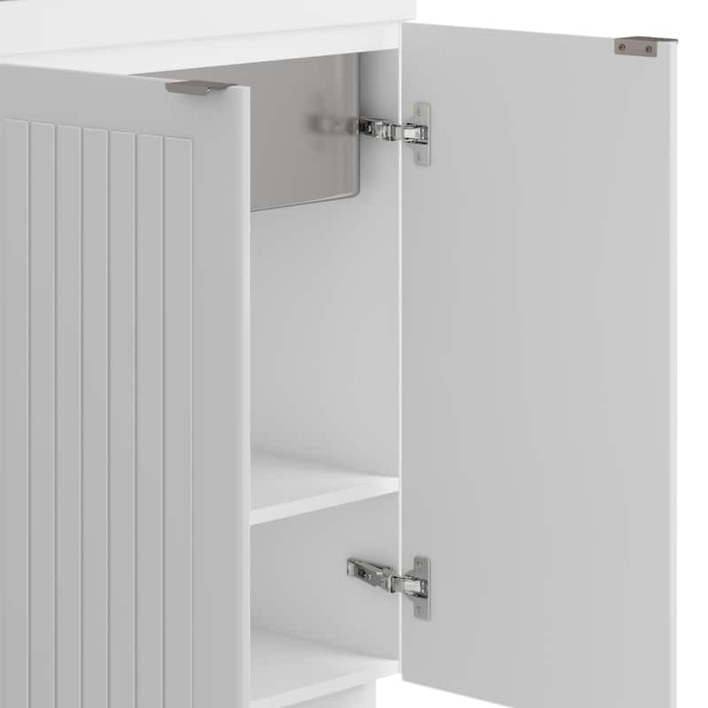 WYNDENHALL Bishop Laundry Cabinet with Faucet and Sink