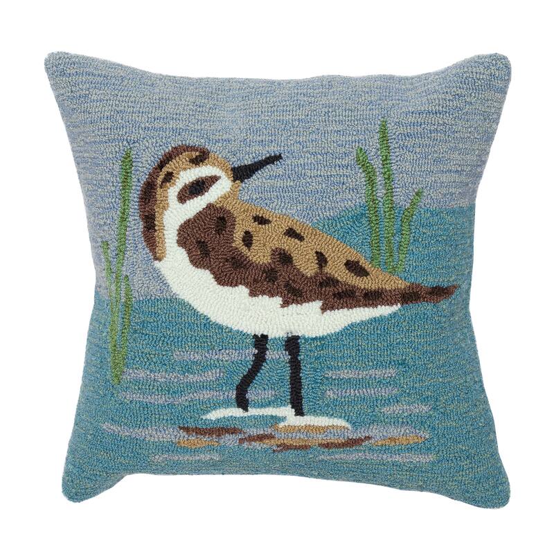 Liora Manne Frontporch Sandpiper Indoor/Outdoor Pillow