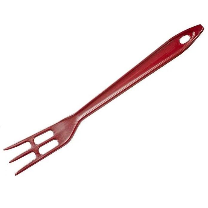 Hutzler LOPOL Reinforced Nylon Waffle Fork - Red - Red