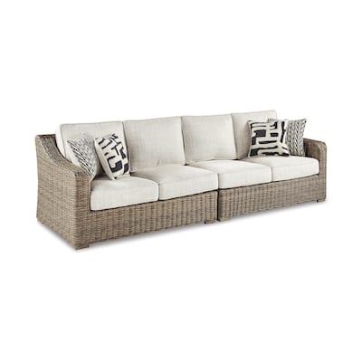 Beachcroft Outdoor Left and Right Arm Facing Loveseats
