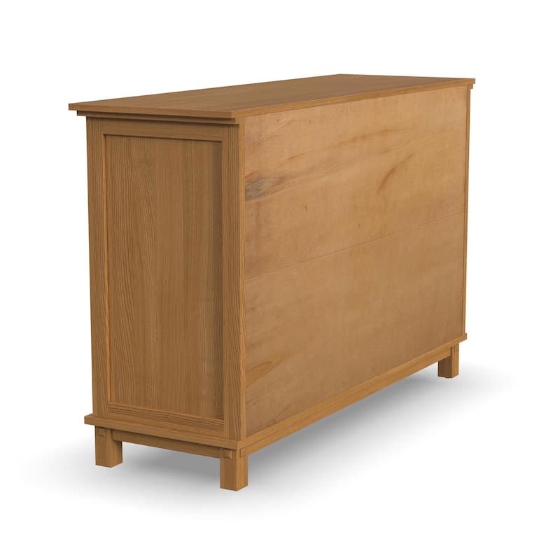 Homestyles Oak Park Brown Wood Dresser