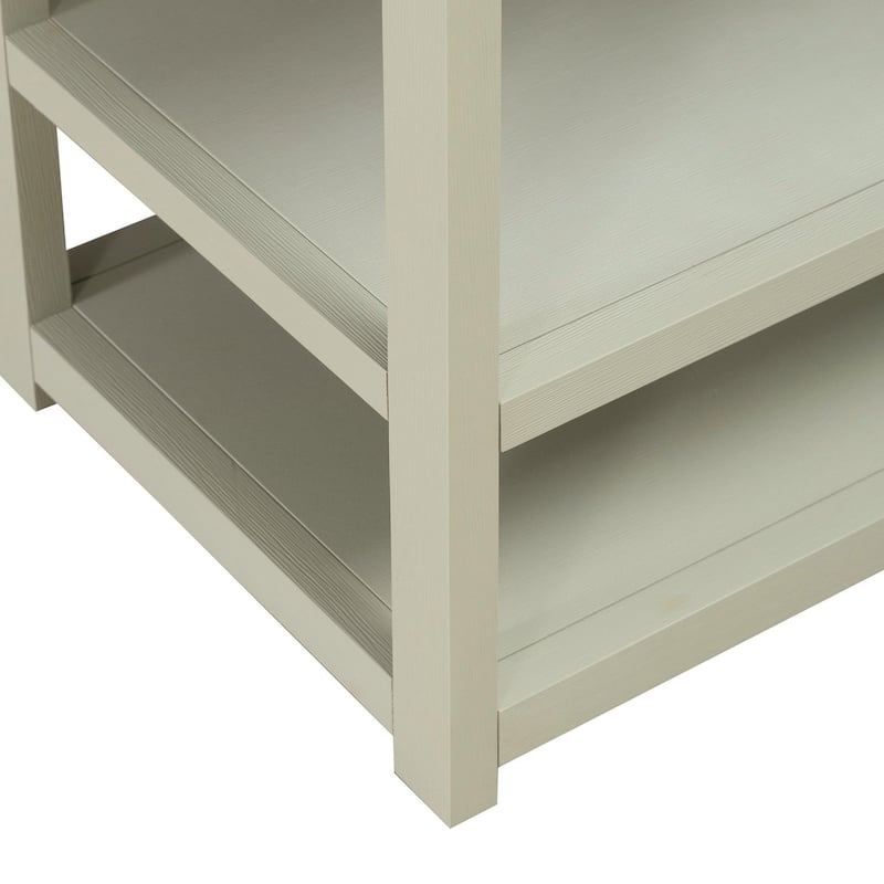 Liberty Furniture East End Accent Display Bookcase Green Mist - Width 39" x Depth 18" x Height 70"