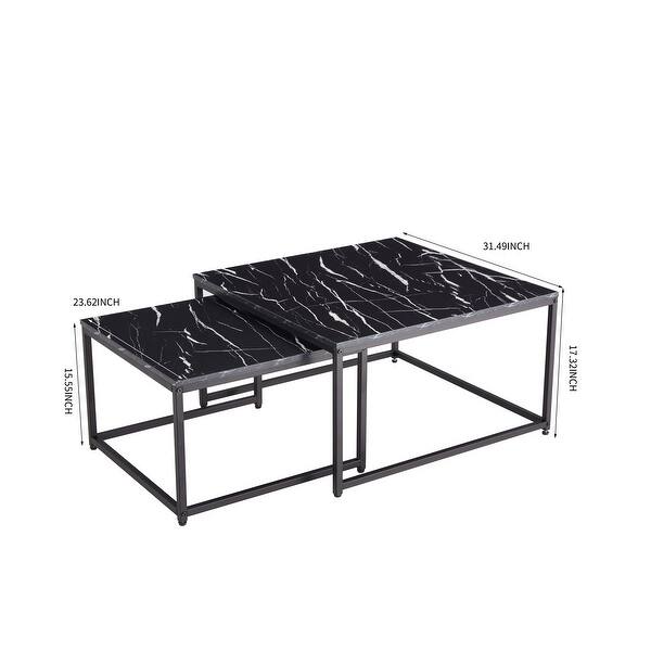 Modern Nesting Coffee Tables Set Bed Bath And Beyond 36795754