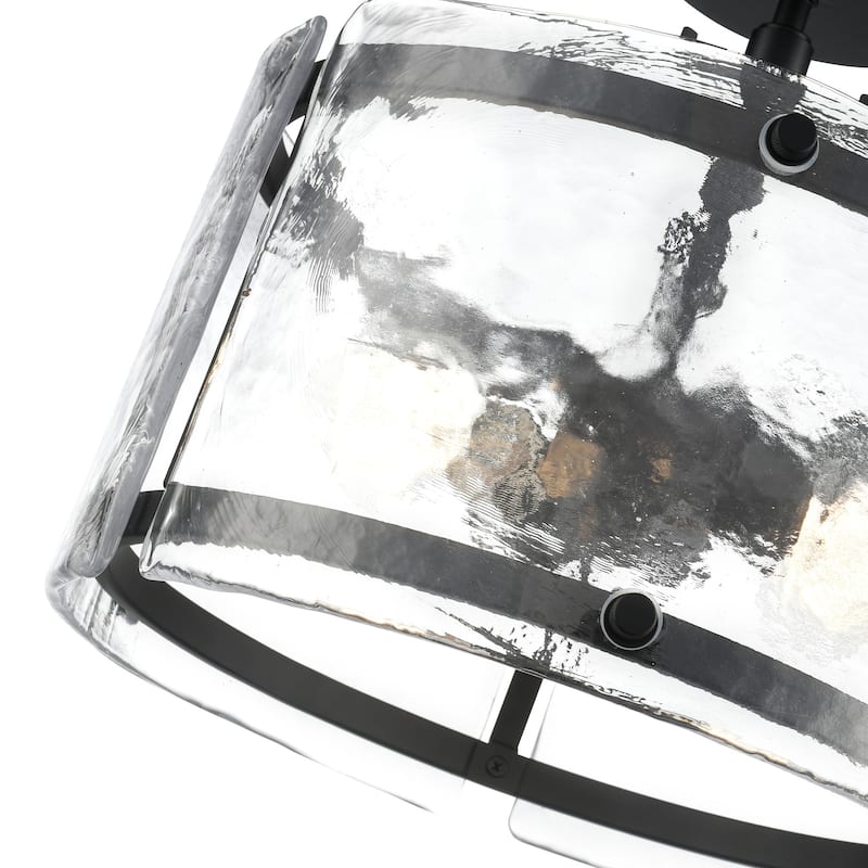 Millennium Lighting 47002 Bennetti 2 Light 15" Wide Semi-flush Drum