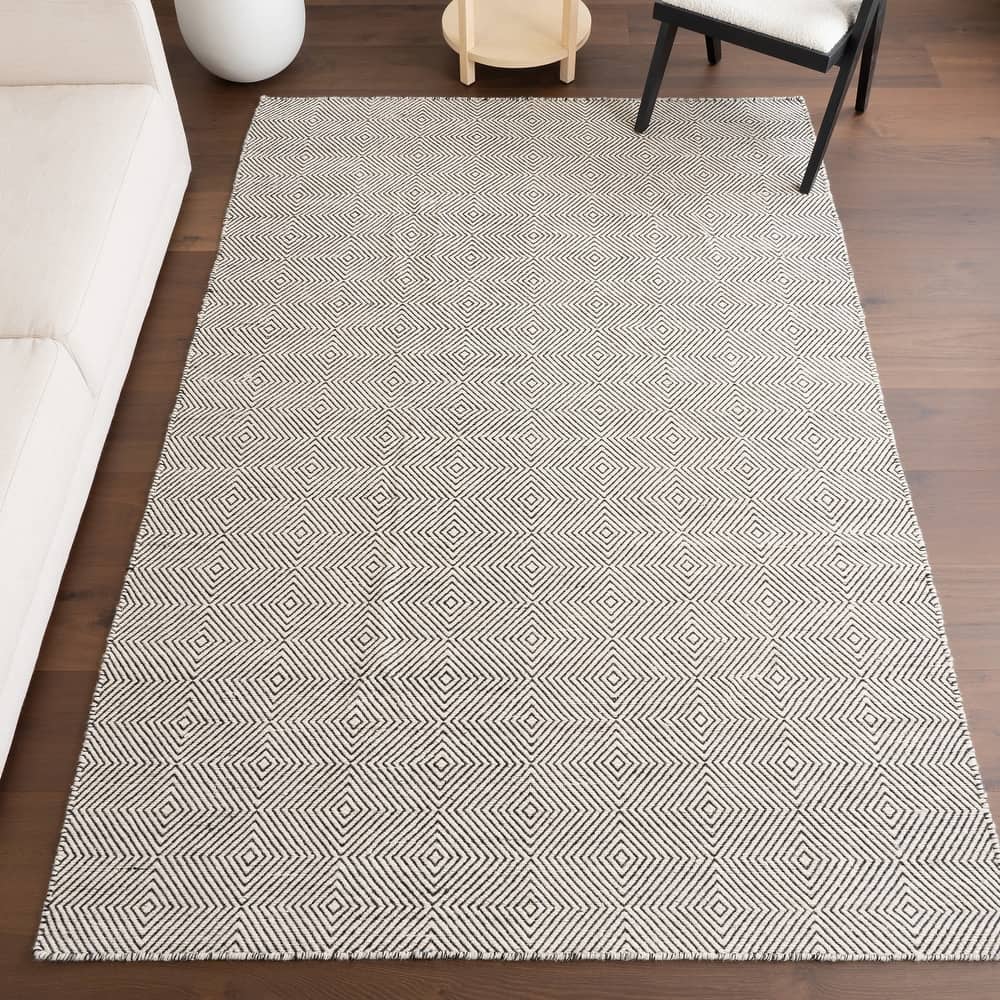 Nuloom Ago Geometric Wool Area Rug