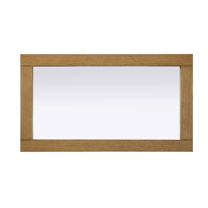Solene Wooden Rectangle Mirror