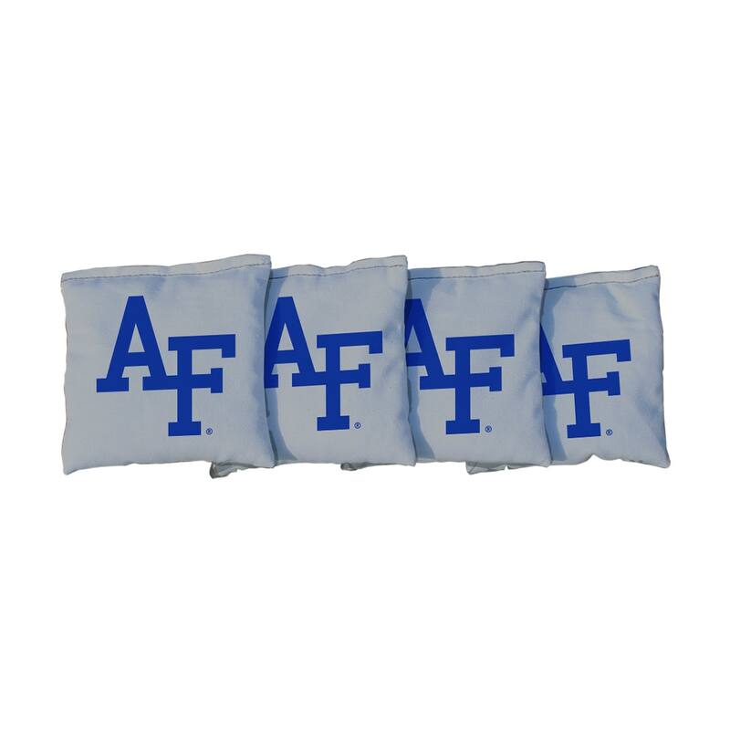 Air Force Academy Falcons Gray Cornhole Bags - Corn Filled