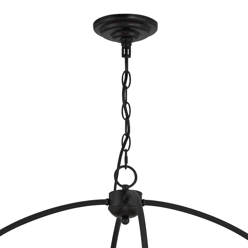 20 Light Wagon Wheel Candle Style Chandelier - 41.34"x41.34"x40.09"