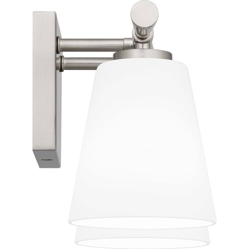 Brindley 2-Light Brushed Nickel Vanity Light