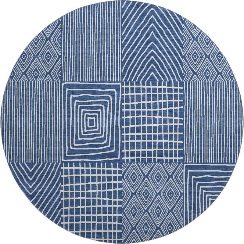 Premium Washable Super Soft Modern Geo Charm Mayfield Rug