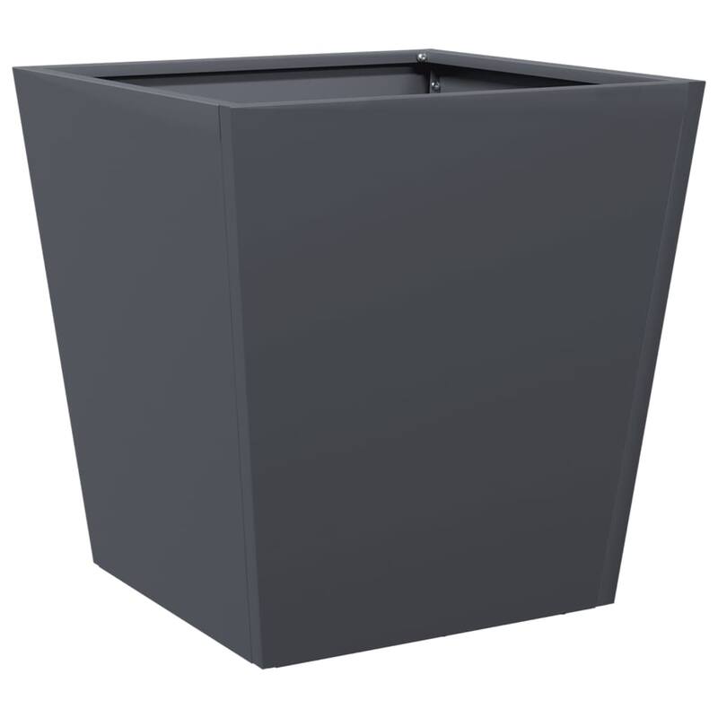 vidaXL Garden Planters Outdoor Flower Pot Patio Raised Bed Planter Box Steel