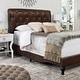 preview thumbnail 1 of 6, SAFAVIEH Hathaway Brown Bed (Queen)