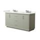 Option Light Green / Giotto Quartz Top / Brushed Nickel