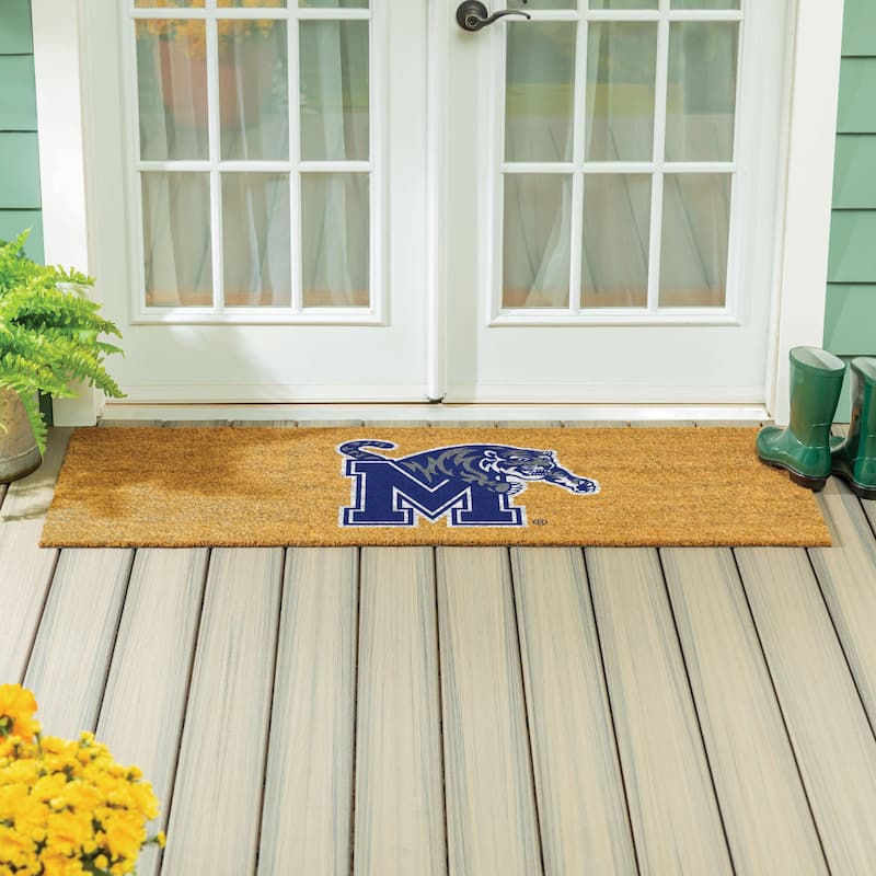 University of Memphis Full Color Indoor/Outdoor Coir Mat