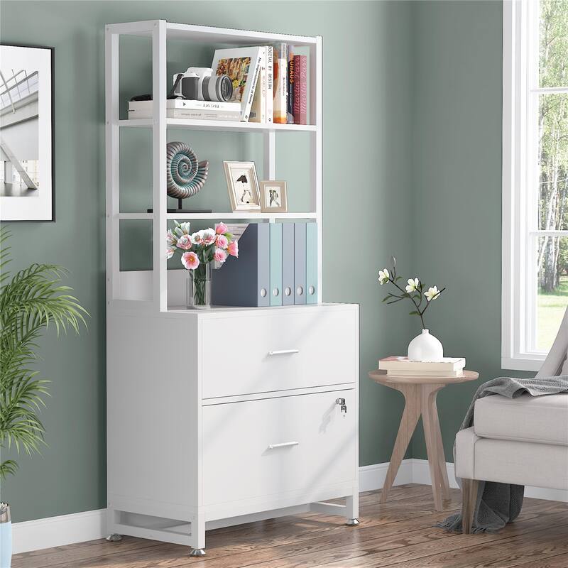 Bookcases with Drawers, Multi-Functional Shelf Units for Collection