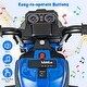 preview thumbnail 28 of 32, 6V Battery Powered Motorbike with Detachable Training Wheels for Kids - 29" x 15" x 19"