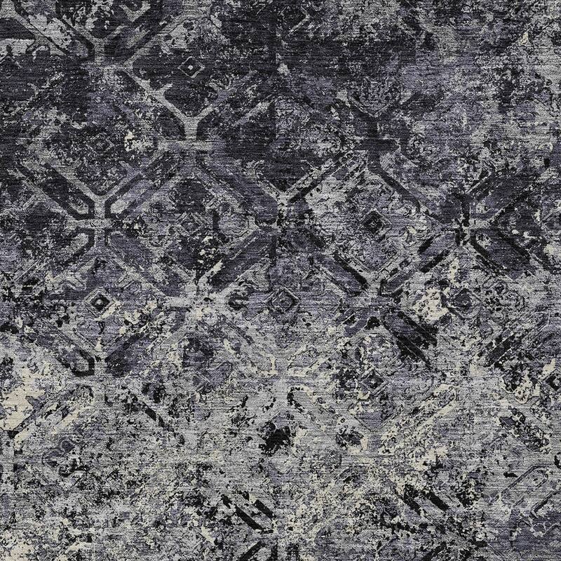 HomeRoots Geometric Transitional Rectangle Outdoor Rug