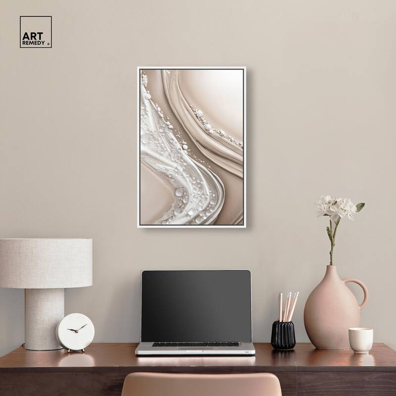 Viscous Veils I Canvas by Art Remedy