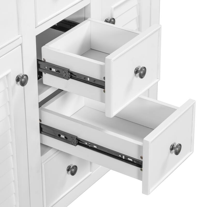 Modern Bathroom Vanity without Sink, Cabinet Base Only