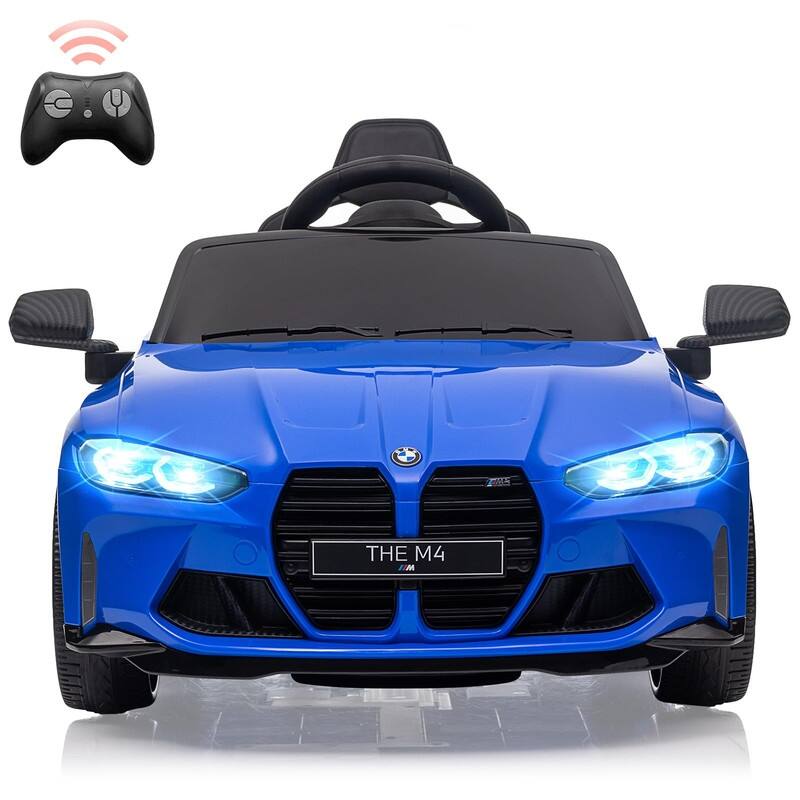 12V Toddler Electric Vehicle,Sports Car with Remote Control - Blue