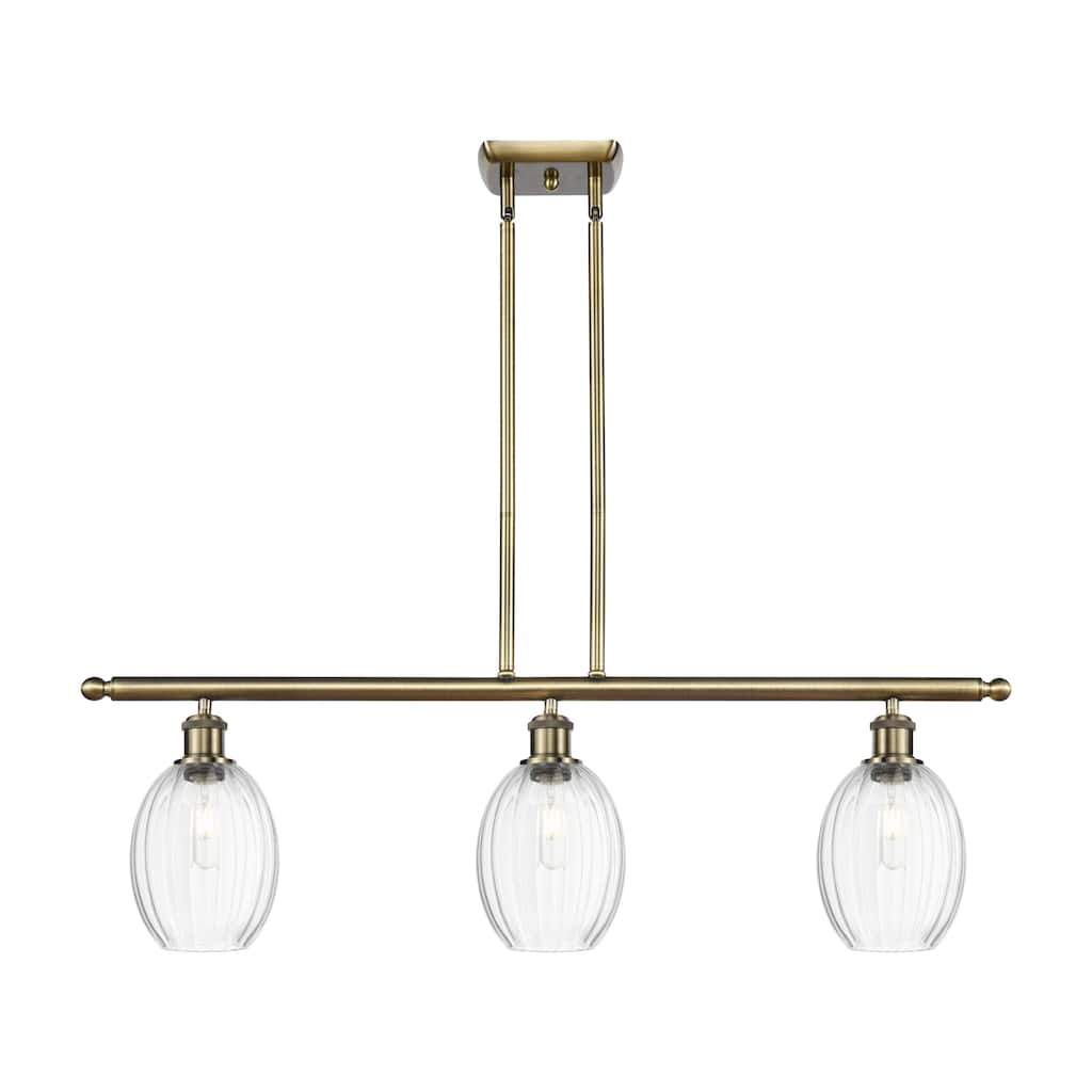 Innovations Lighting Endless Possibilities Ballston - Preston - 3 Light 36" Bulb Shade Stem Hung Island Light