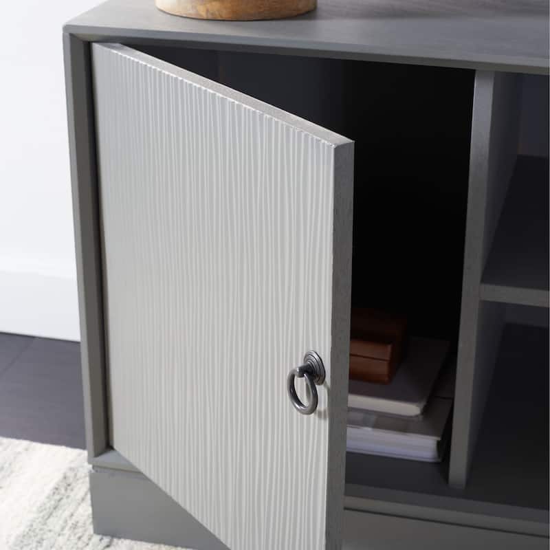 SAFAVIEH Aliyah 2 Door 1 Shelf Media Stand - 47" W x 16" D x 20" H