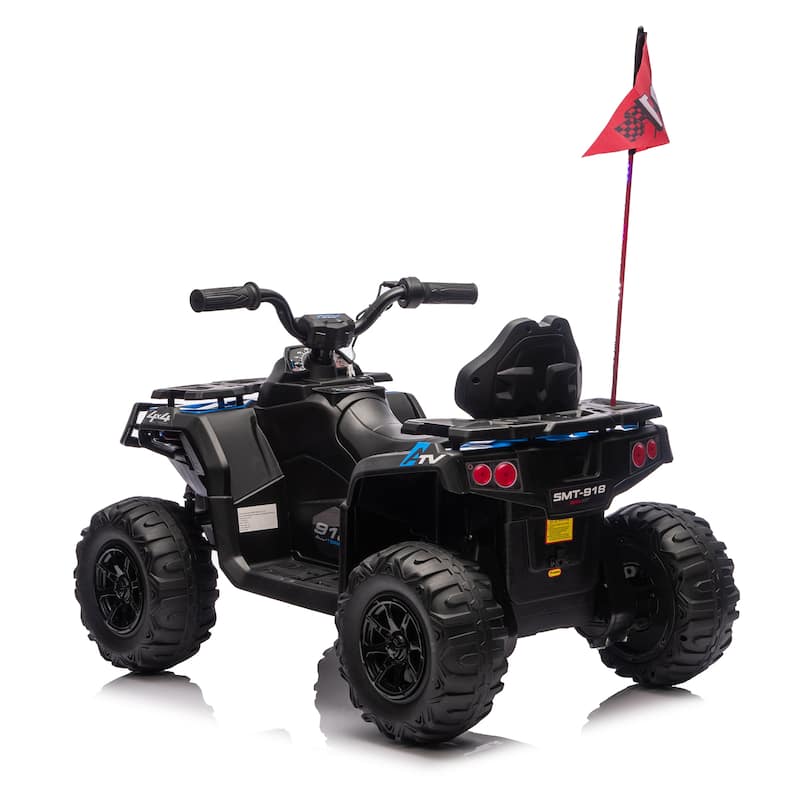 Blue Off-Road Car Ride on Car Battery Powered Electric Car Engineering Car