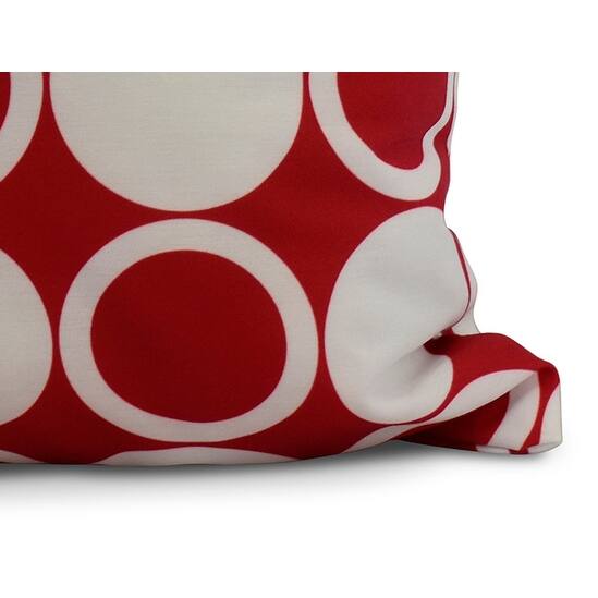 20 x 20 Inch Small Modcircles Geometric Print Outdoor Pillow
