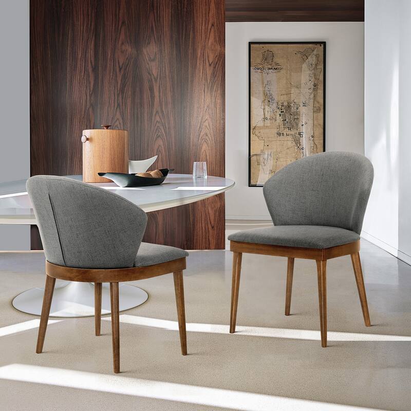 Westmont Juno Black or Walnut Wood 5 Piece Dining Set