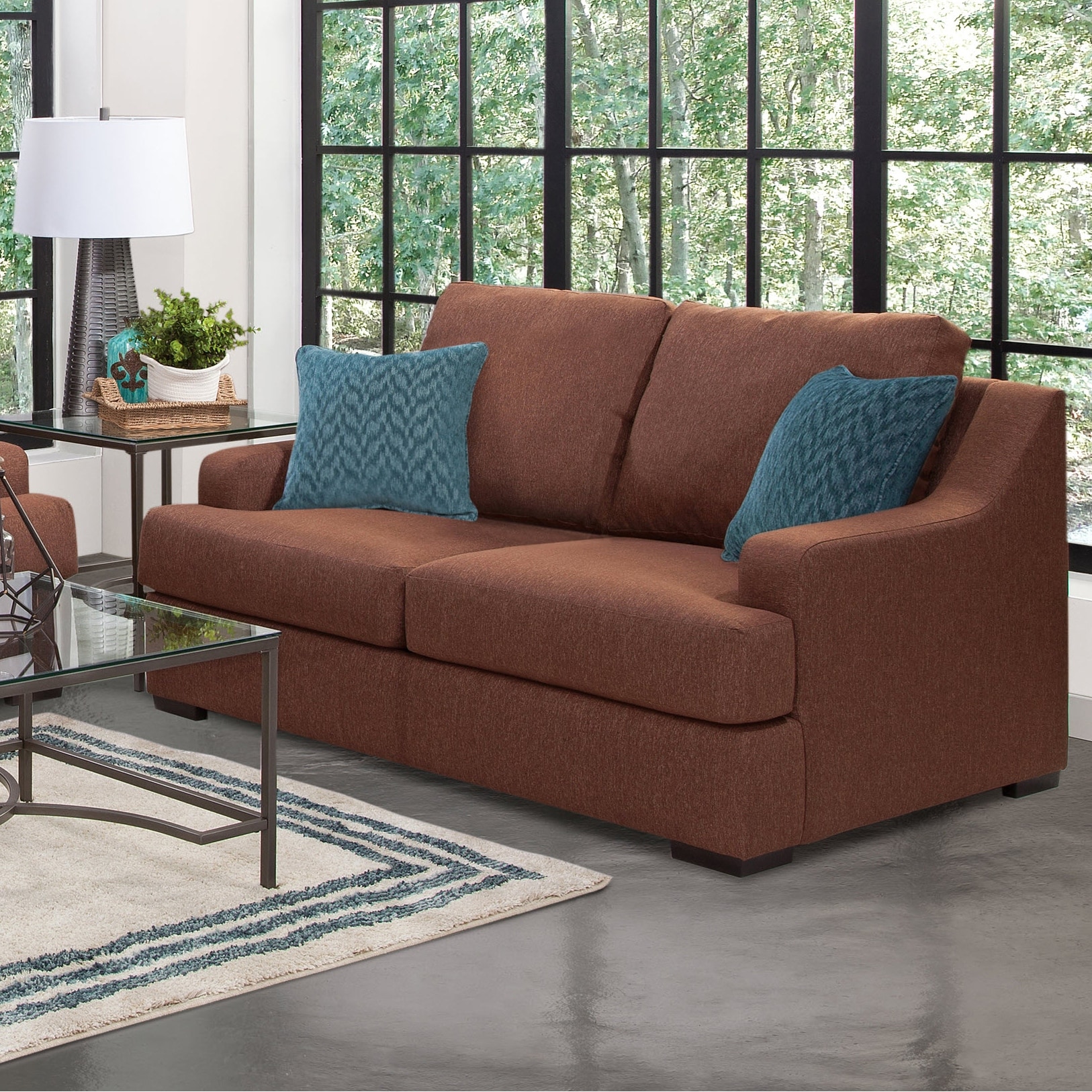 Burgundy loveseat store