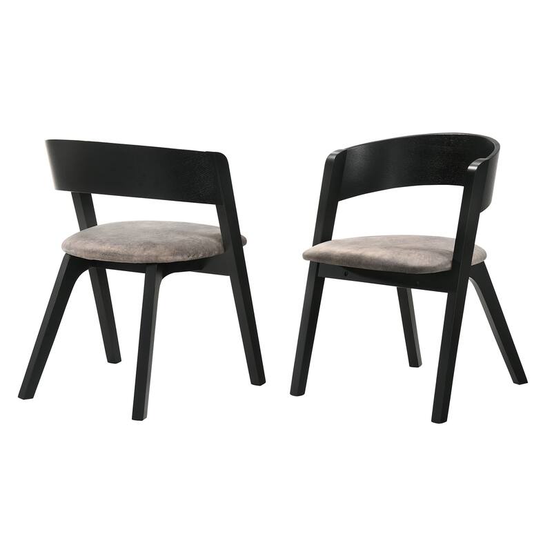 Jackie Mid-Century Modern Dining Chairs - Set of 2